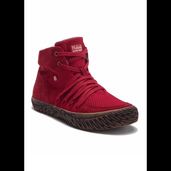 Hybrid Green Label Legend Top Sneakers Red Men  12 main image 4